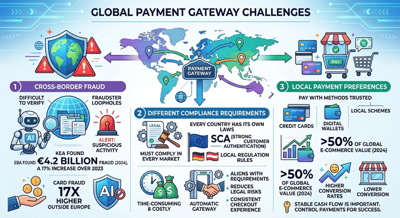 A quick overview of global payment gateway challenges