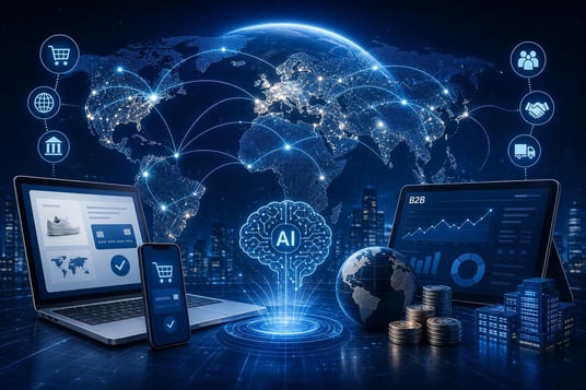AI Innovation, B2B Evolution, and International E-Commerce Growth use case