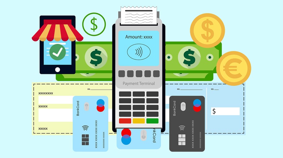 Acquiring services payment flow overview