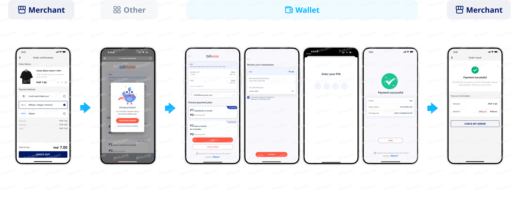 BillEase App payment route