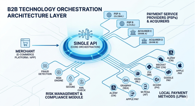 B2B technology orchestrationarchitecture layer