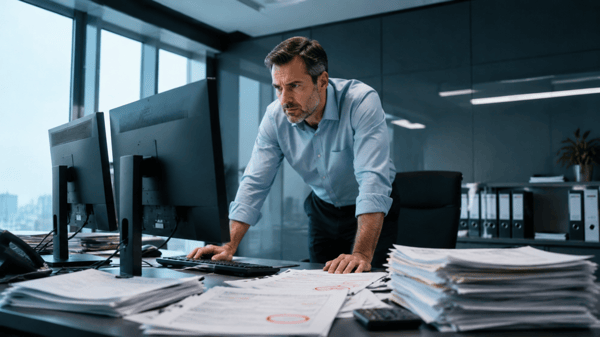 CFO analyzing hidden legacy wire transfer fees