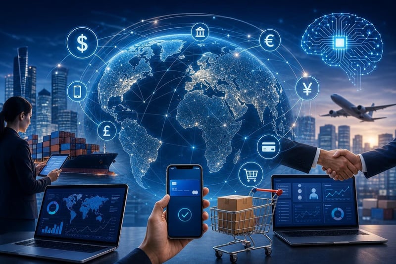 Global Payments Trends 2026: AI Innovation, B2B Evolution, and International E-Commerce Growth cover image