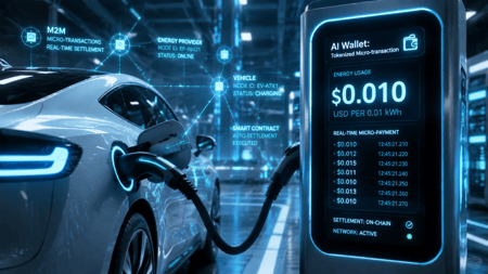 IoT device executing high-frequency autonomous micro-transactions
