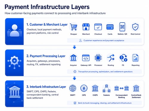 Payment infrastructure layers