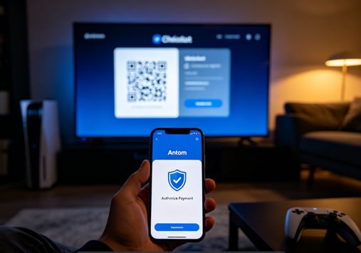 Scanning QR code for quick cross-device payment