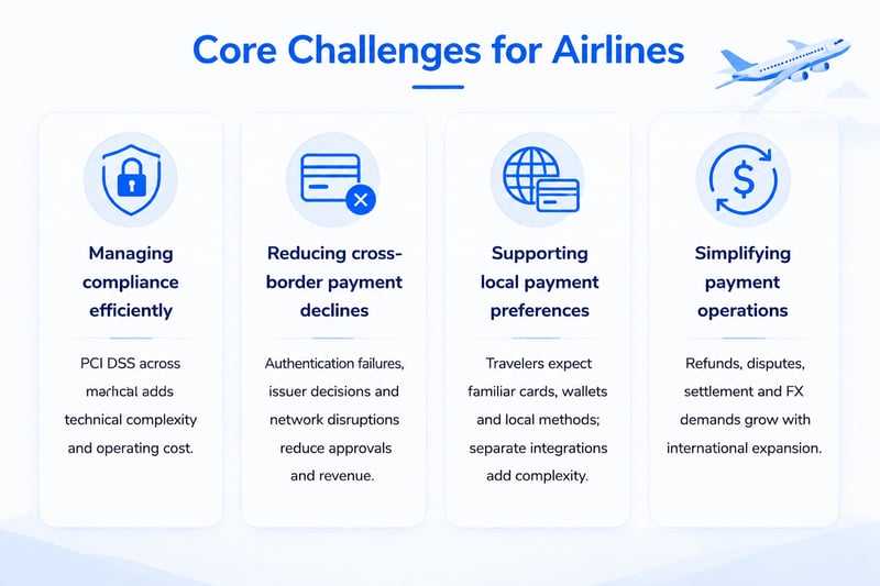 V5-Core Challenges for Airlines