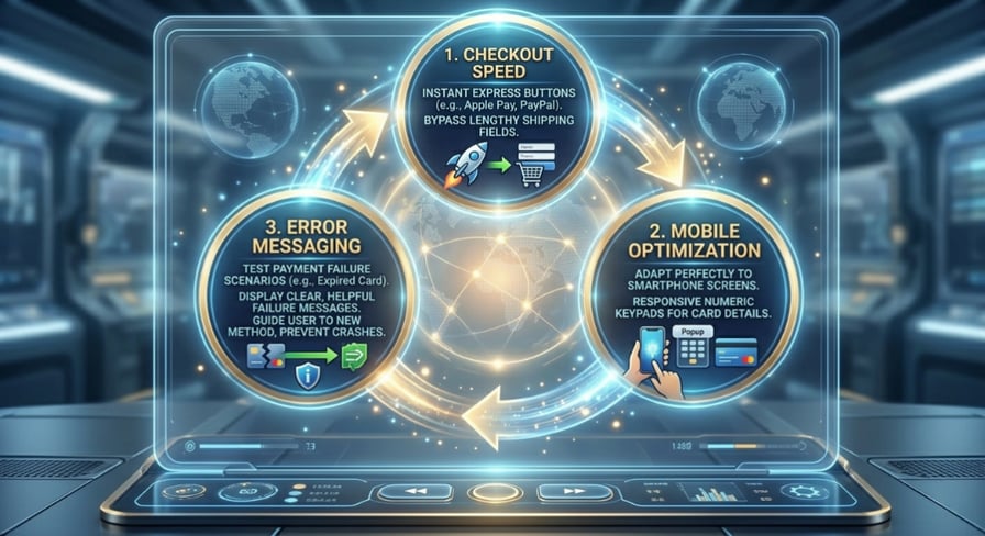 What happens at the front end of the customer journey
