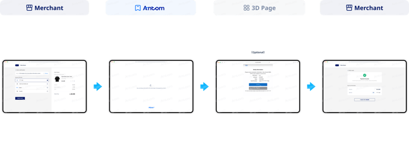 Diners non-PCI qualified subsequent payment process through web