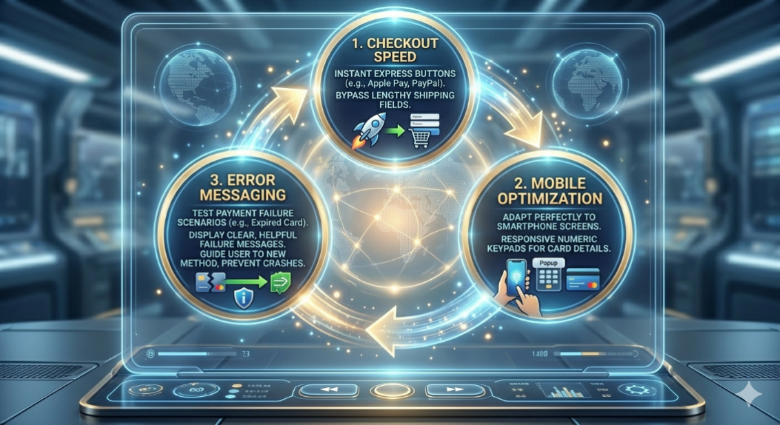 What happens at the front end of the customer journey